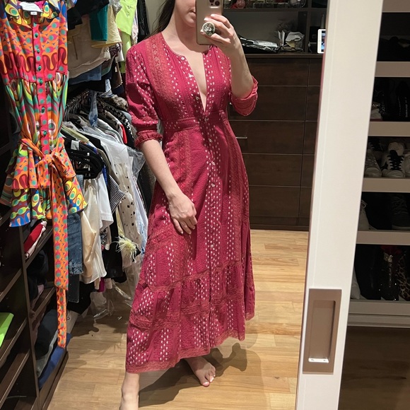 Button-down midi dress by loveshackfancy - Picture 1 of 4